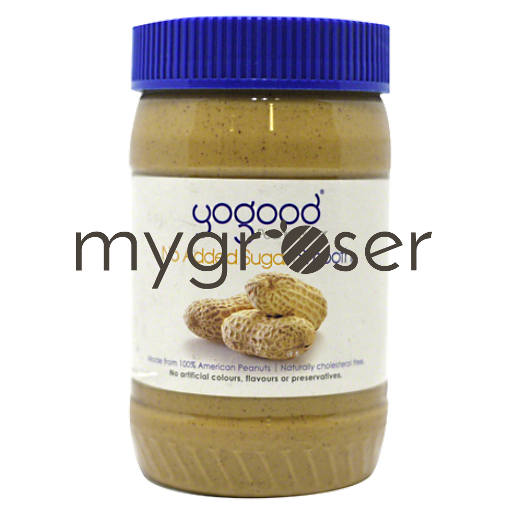 Yogood No Added Sugar Smooth Peanut Butter 453g MyGroser